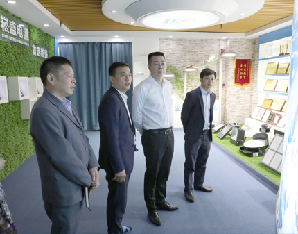 宝安区向导莅临BB电子游戏视察调研指导事情