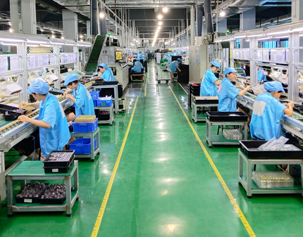 BB电子游戏业绩再立异高，，，5000m²自动化智能新车间顺遂投产